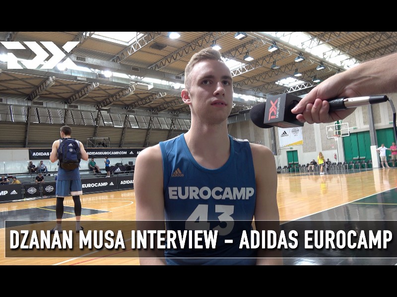 Dzanan Musa adidas EuroCamp Interview