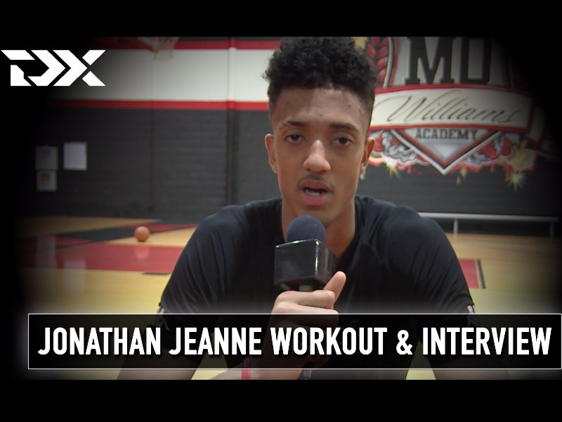 Jonathan Jeanne NBA Pre-Draft Workout and Interview