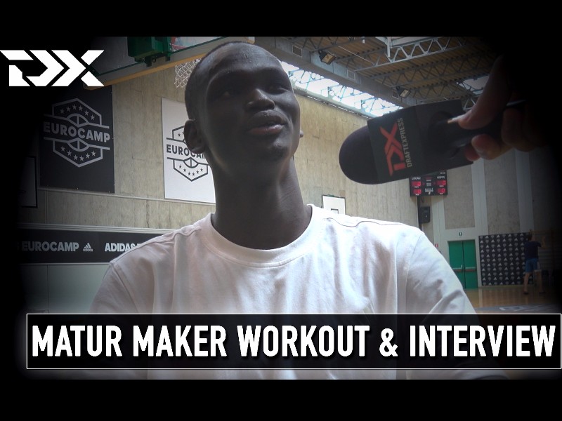 Matur Maker Workout at the Adidas EuroCamp in Treviso